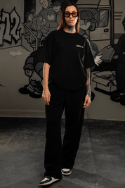 T-Shirt “IBIZA" Black - BASEDODICI®