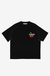 T-Shirt "IBIZA" Cherry Black - BASEDODICI®