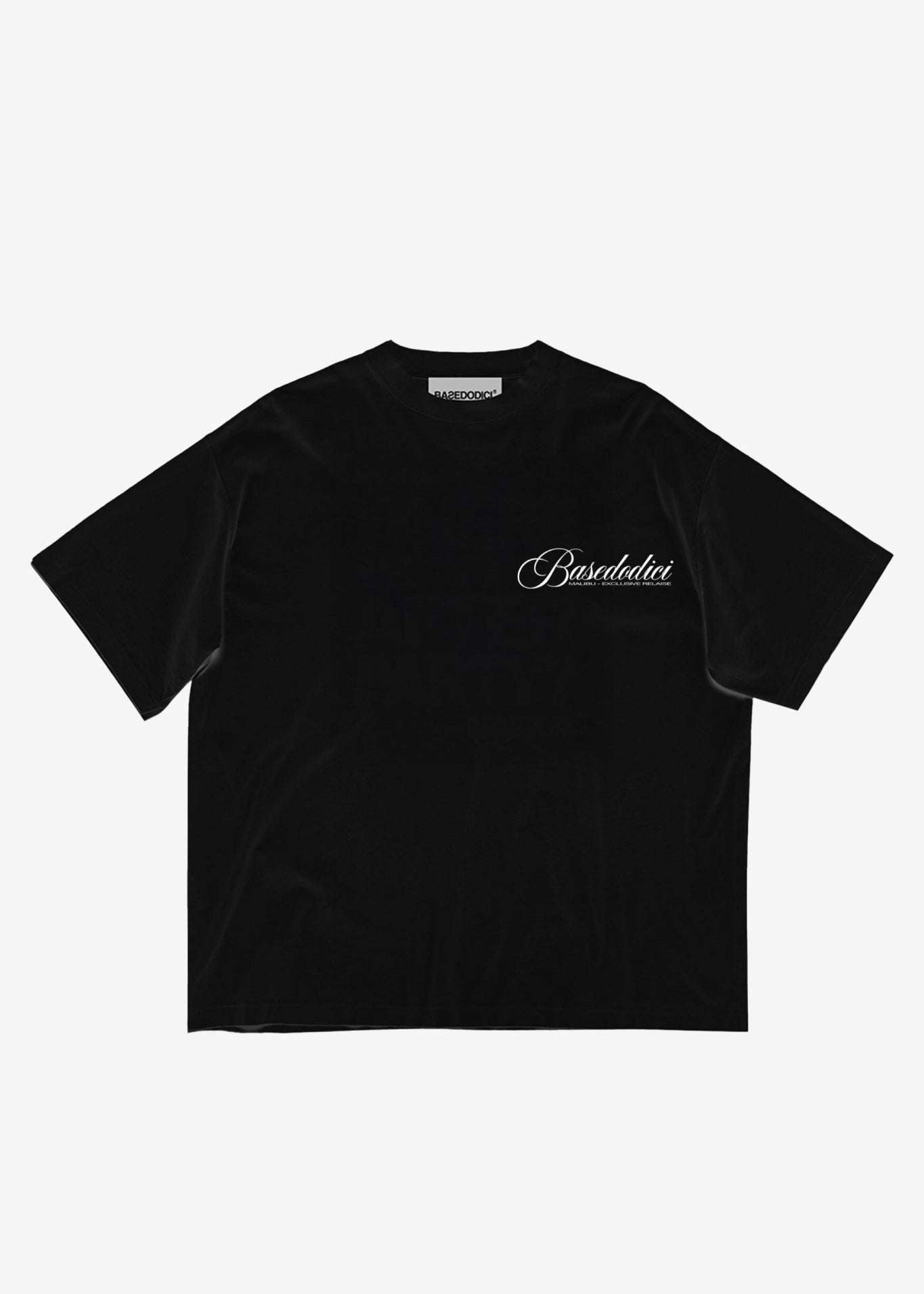 T-Shirt "IBIZA" Island Black - BASEDODICI®