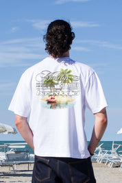 T-Shirt "IBIZA" Island White - BASEDODICI®
