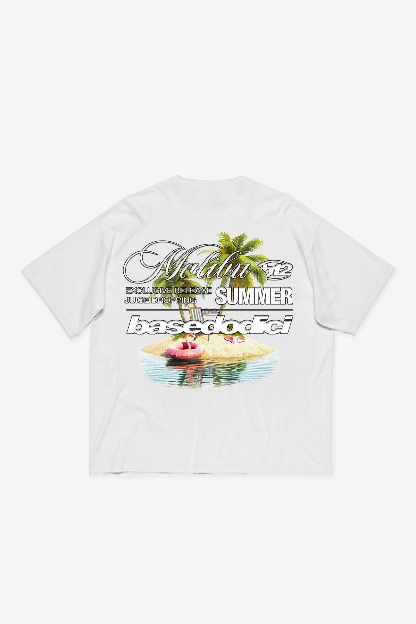 T-Shirt "IBIZA" Island White - BASEDODICI®