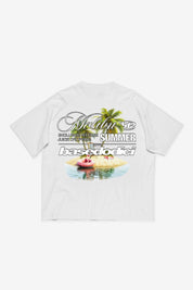 T-Shirt "IBIZA" Island White - BASEDODICI®