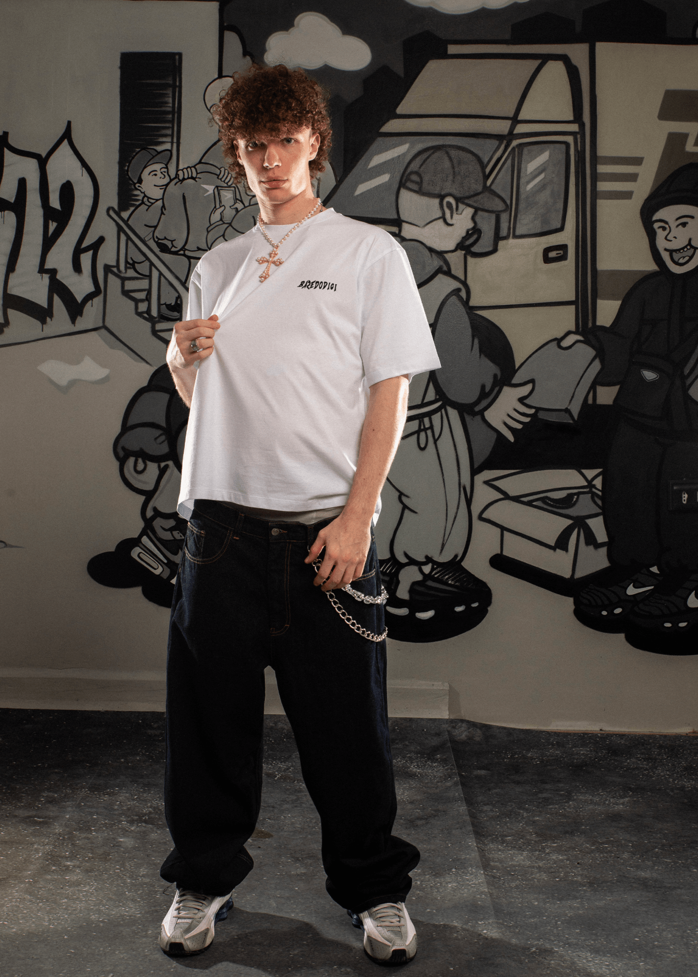 T-Shirt “IBIZA" White - BASEDODICI®