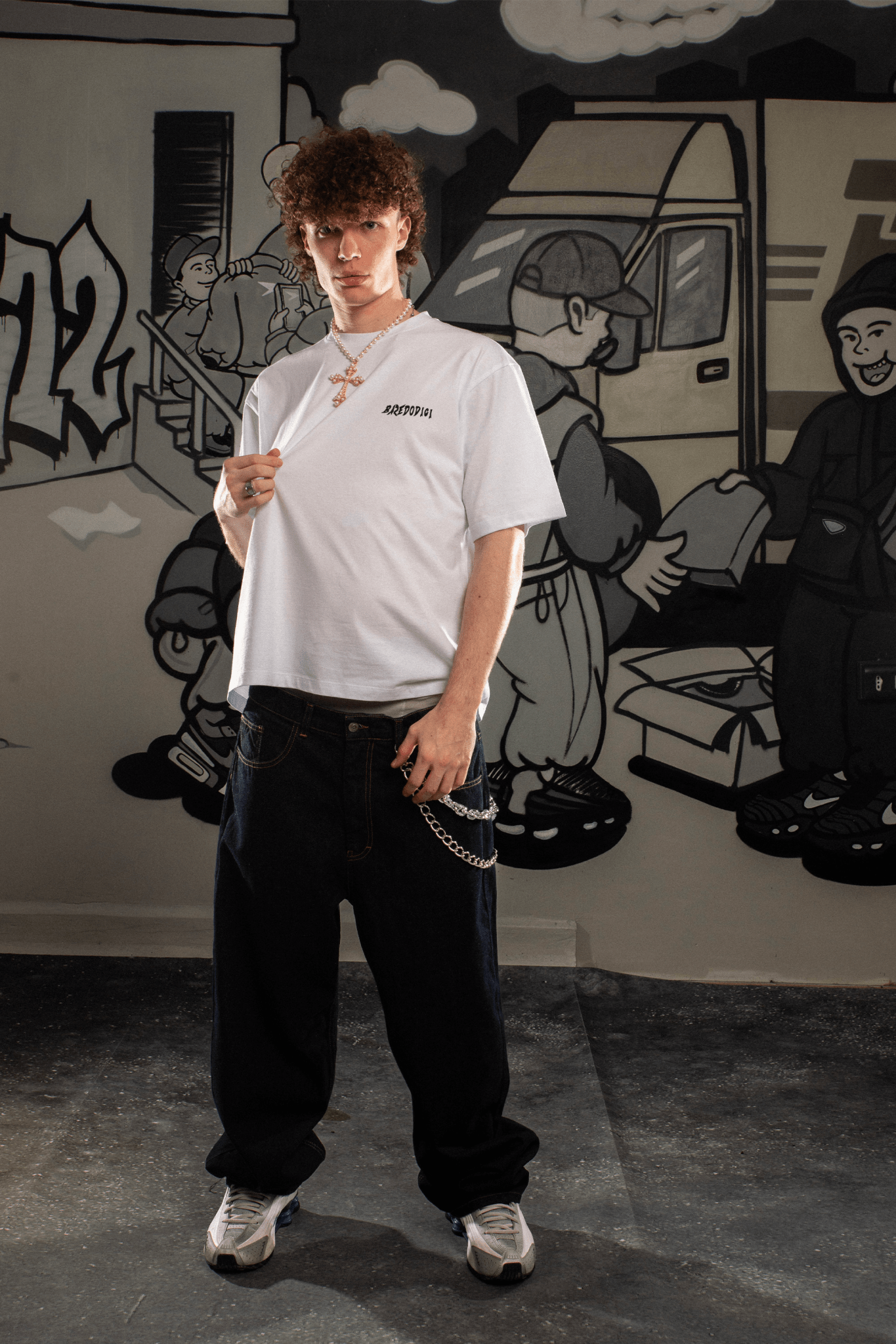 T-Shirt “IBIZA" White - BASEDODICI®