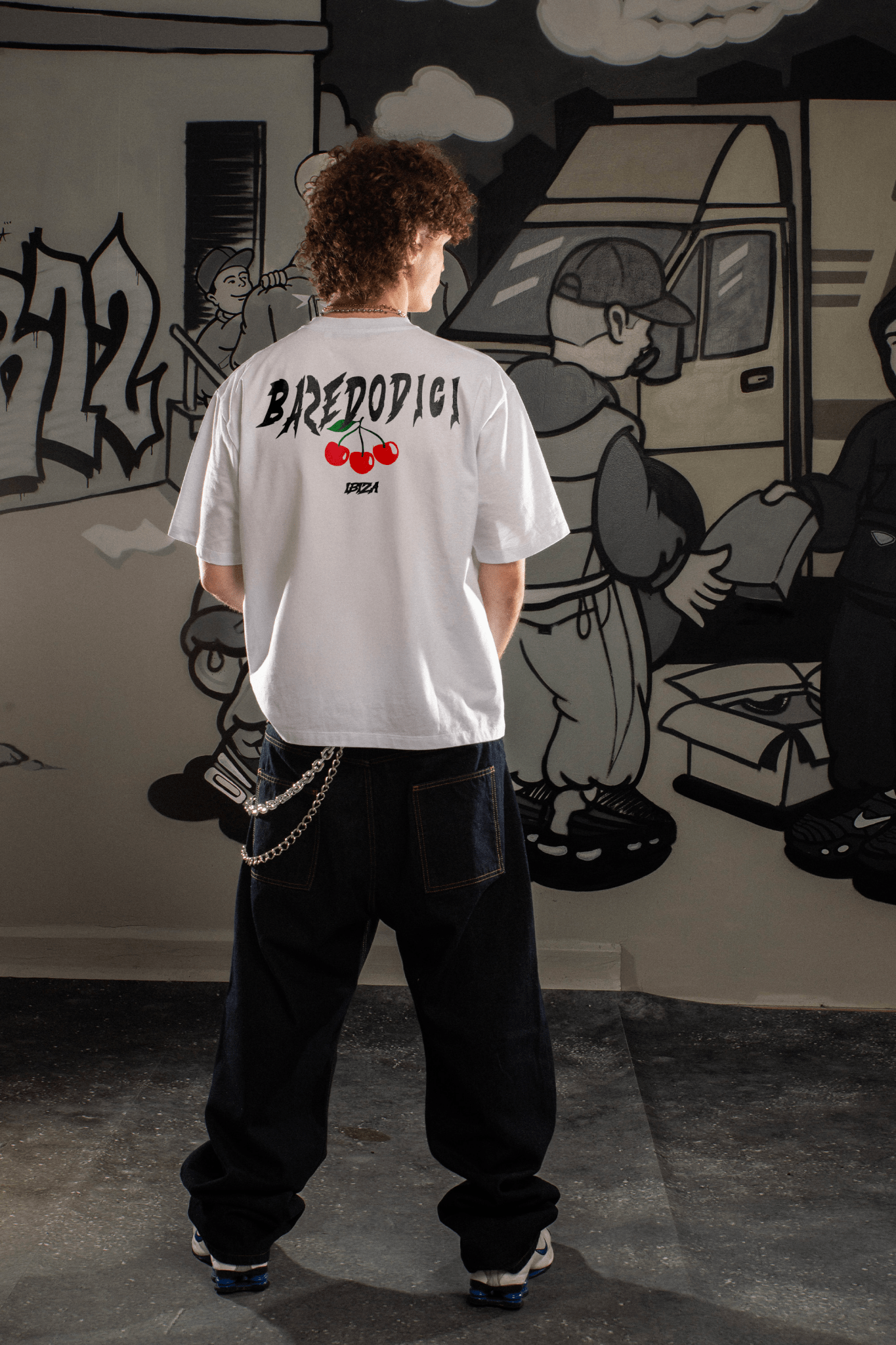 T-Shirt “IBIZA" White - BASEDODICI®