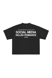 T-Shirt "KILLED ROMANCE" Black - BASEDODICI®
