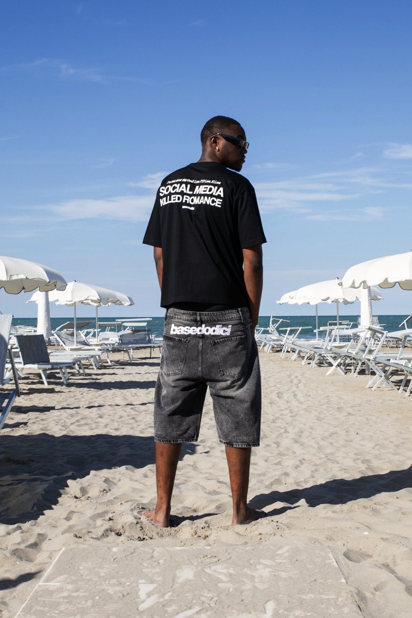 T-Shirt "KILLED ROMANCE" Black - BASEDODICI®