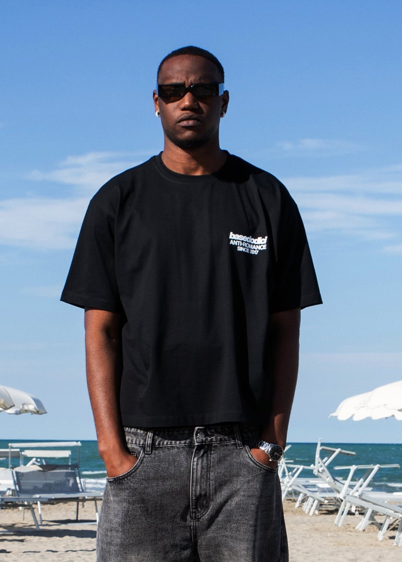 T-Shirt "KILLED ROMANCE" Black - BASEDODICI®