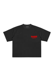 T-Shirt "KILLED ROMANCE" Black/Red - BASEDODICI®