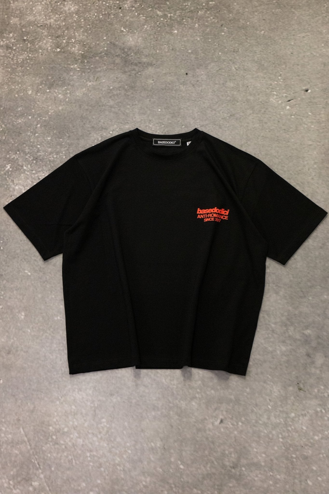 T-Shirt "KILLED ROMANCE" Black/Red - BASEDODICI®