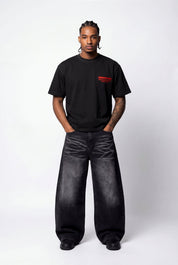 T-Shirt "KILLED ROMANCE" Black/Red - BASEDODICI®