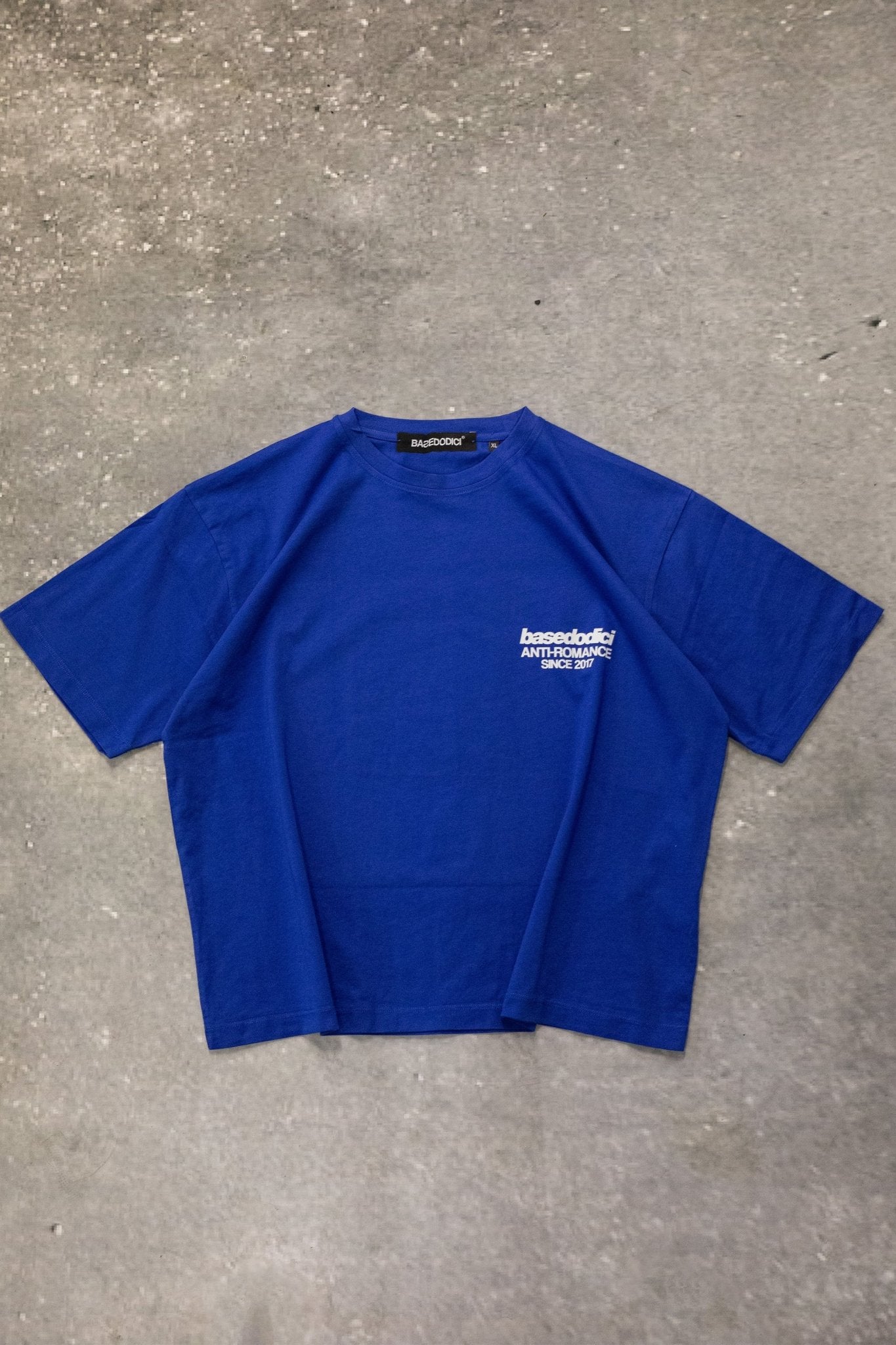 T-Shirt "KILLED ROMANCE" Blue - BASEDODICI®