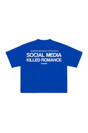 T-Shirt "KILLED ROMANCE" Blue - BASEDODICI®