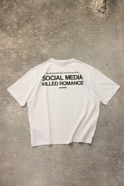 T-Shirt "KILLED ROMANCE" White - BASEDODICI®