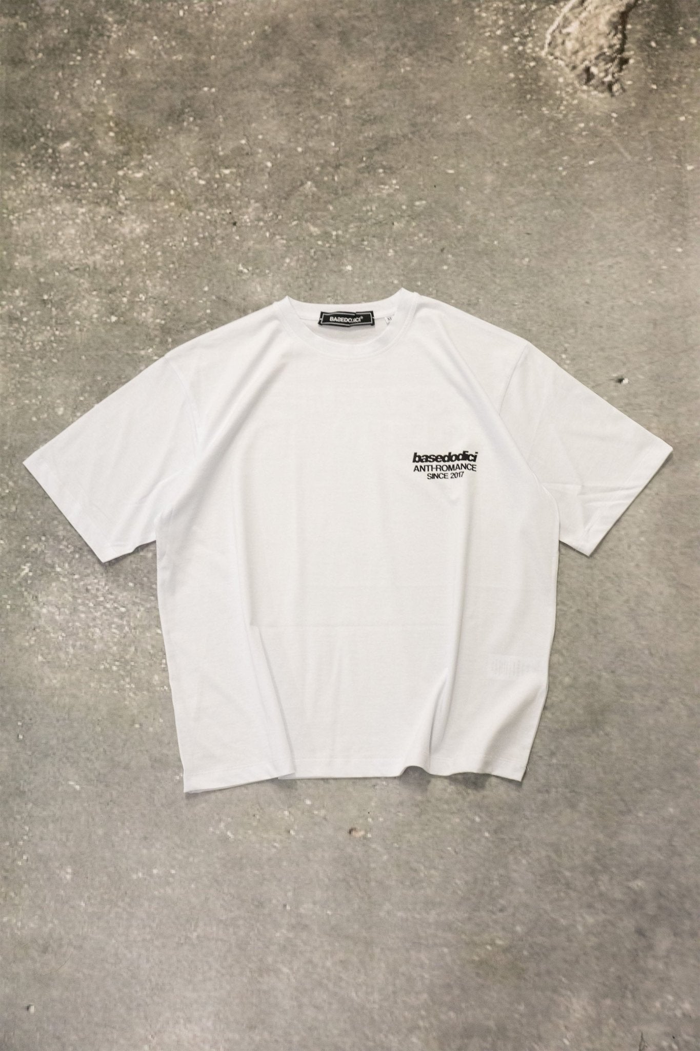 T-Shirt "KILLED ROMANCE" White - BASEDODICI®