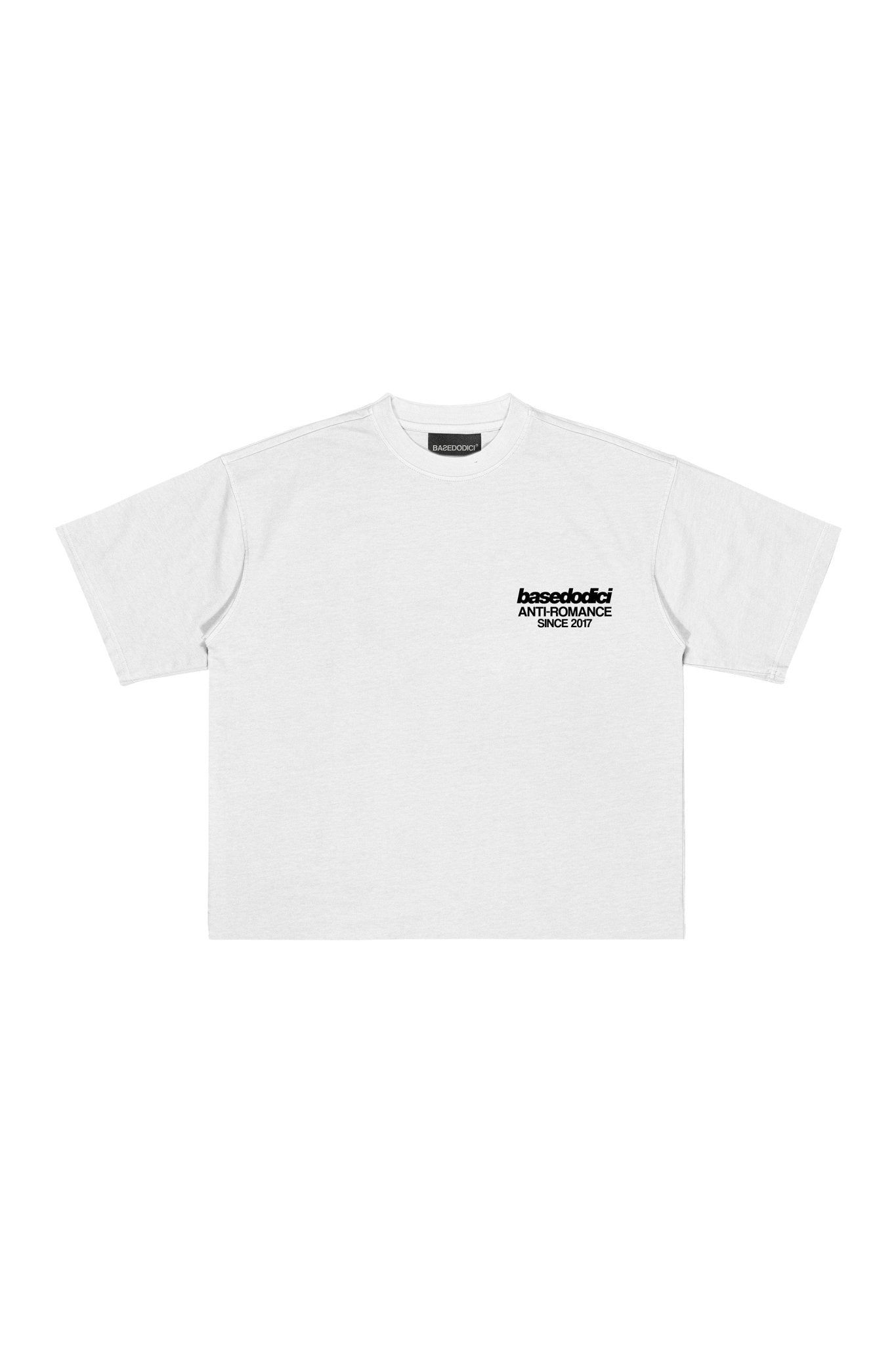 T-Shirt "KILLED ROMANCE" White - BASEDODICI®
