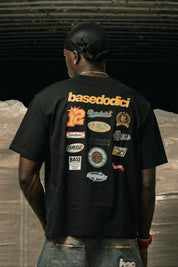 T-Shirt "LAST DELIVERY" BackLogos Black - BASEDODICI®