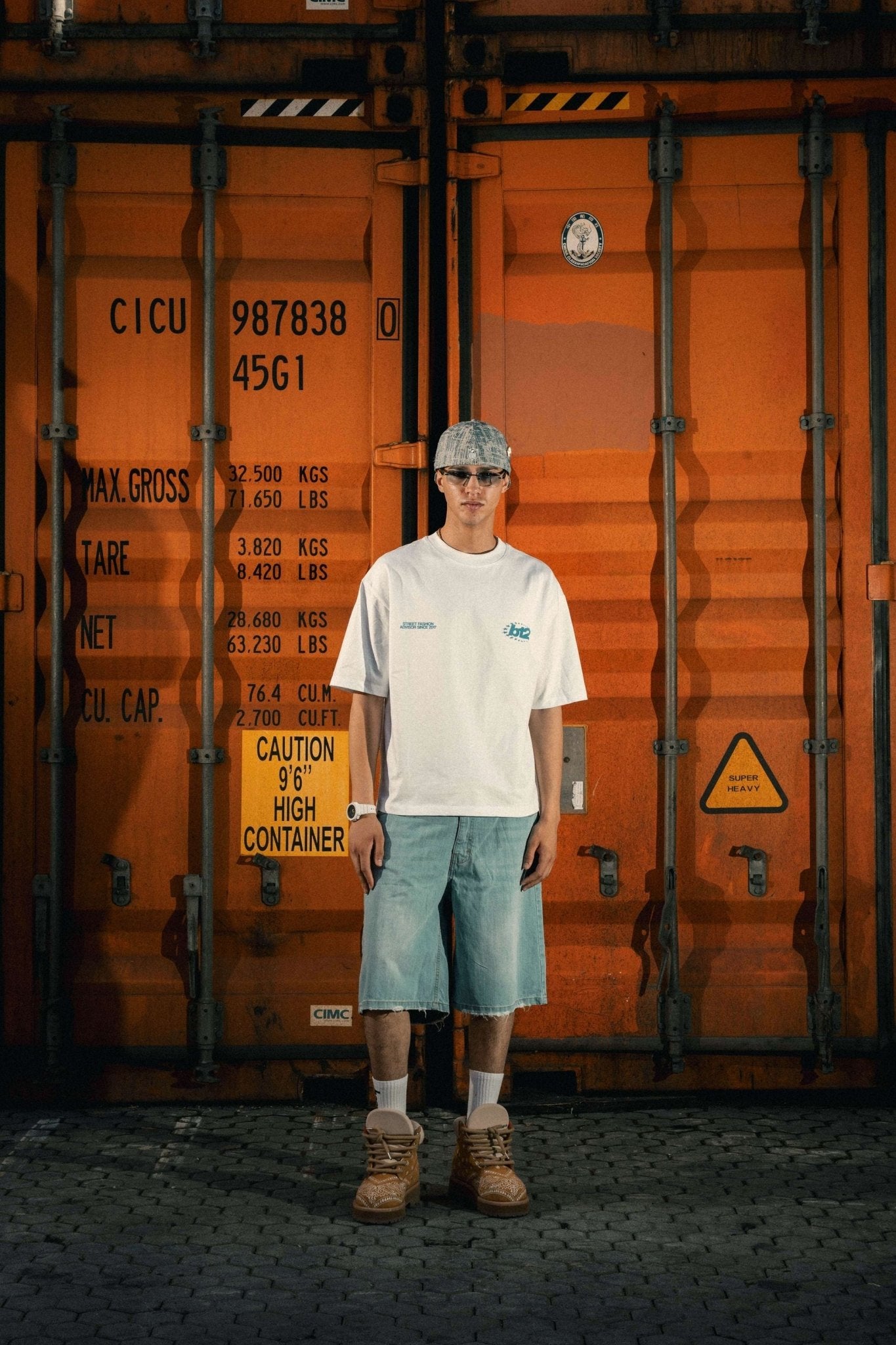 T-Shirt "LAST DELIVERY" BackLogos White - BASEDODICI®