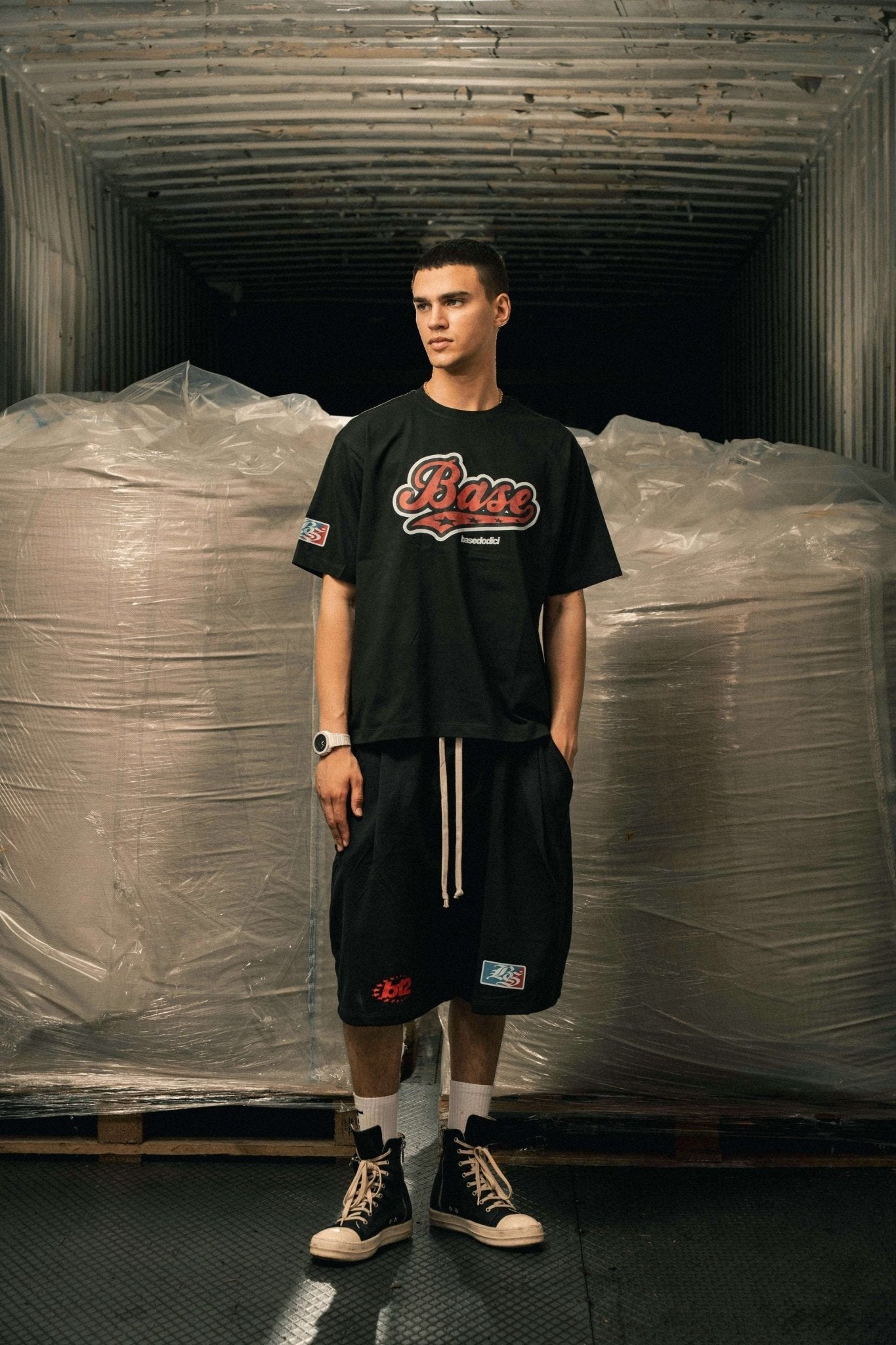 T-Shirt "LAST DELIVERY" League Black - BASEDODICI®