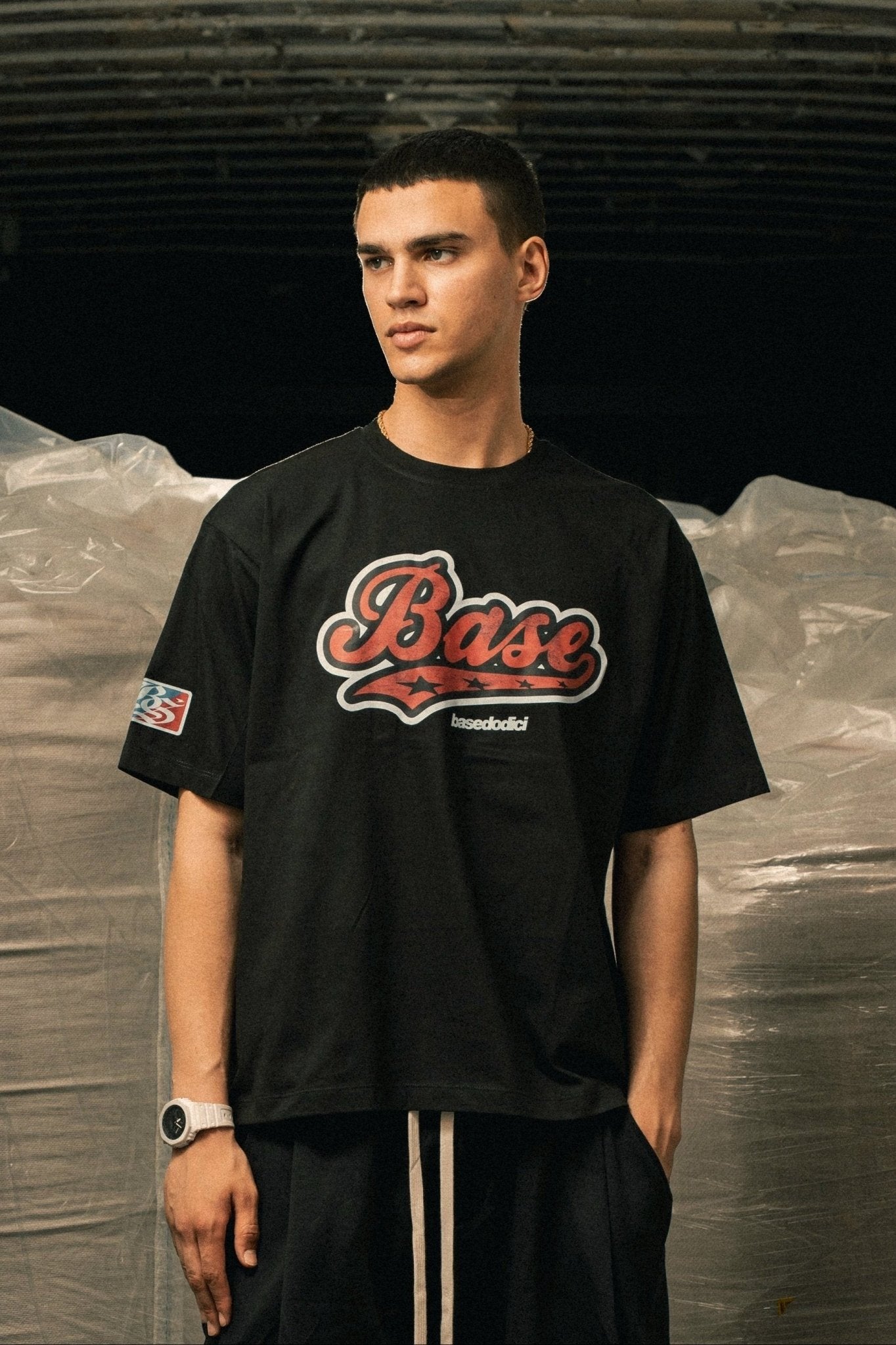 T-Shirt "LAST DELIVERY" League Black - BASEDODICI®