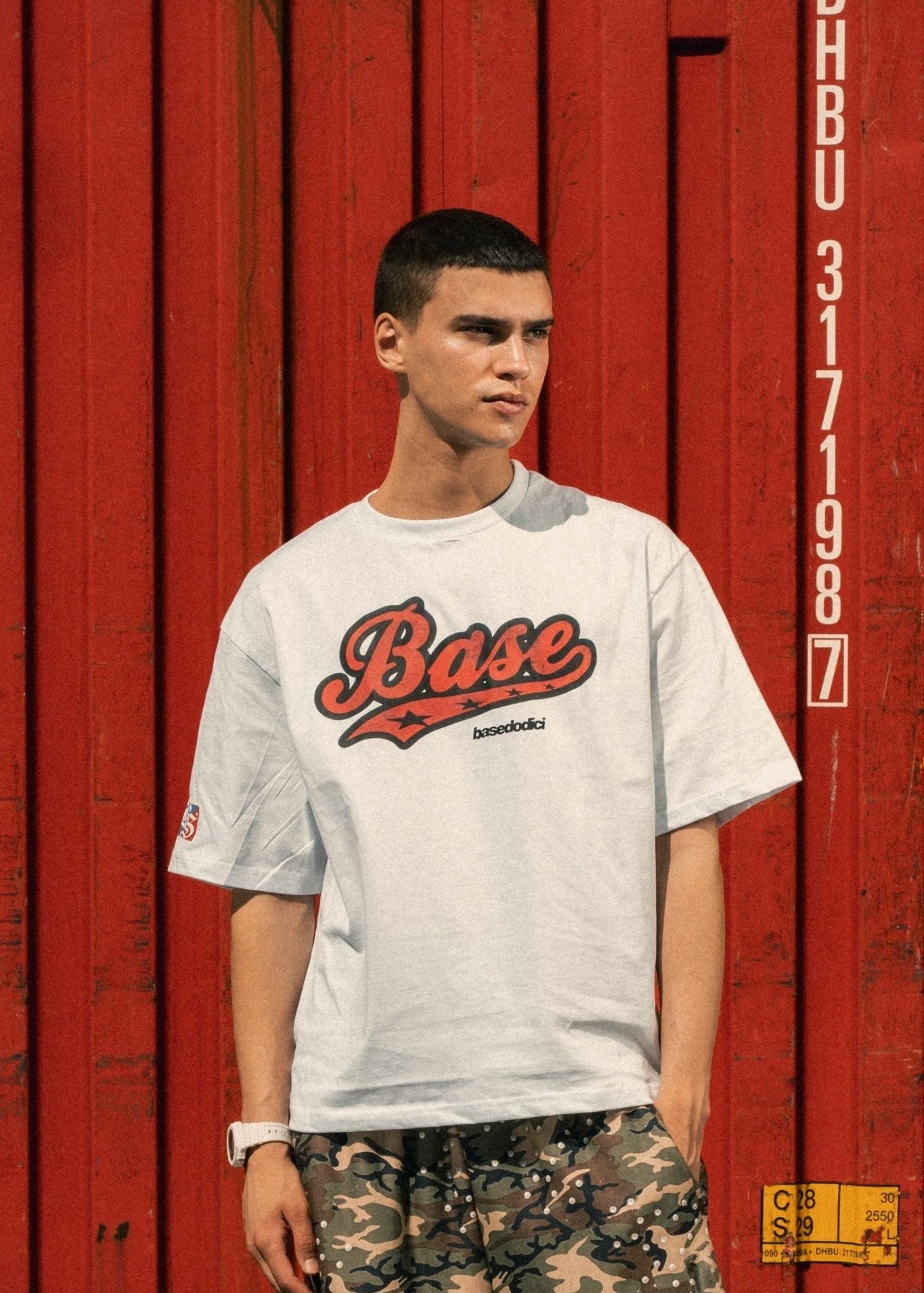 T-Shirt "LAST DELIVERY" League White - BASEDODICI®