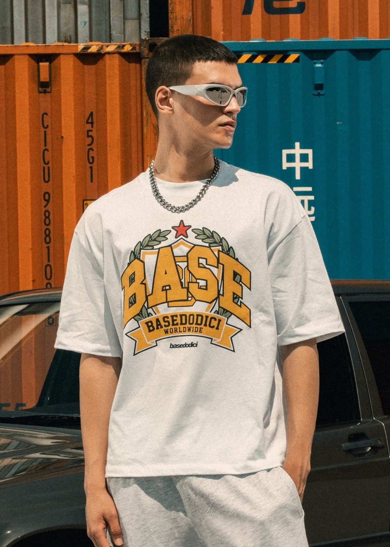 T-Shirt "LAST DELIVERY" University White - BASEDODICI®
