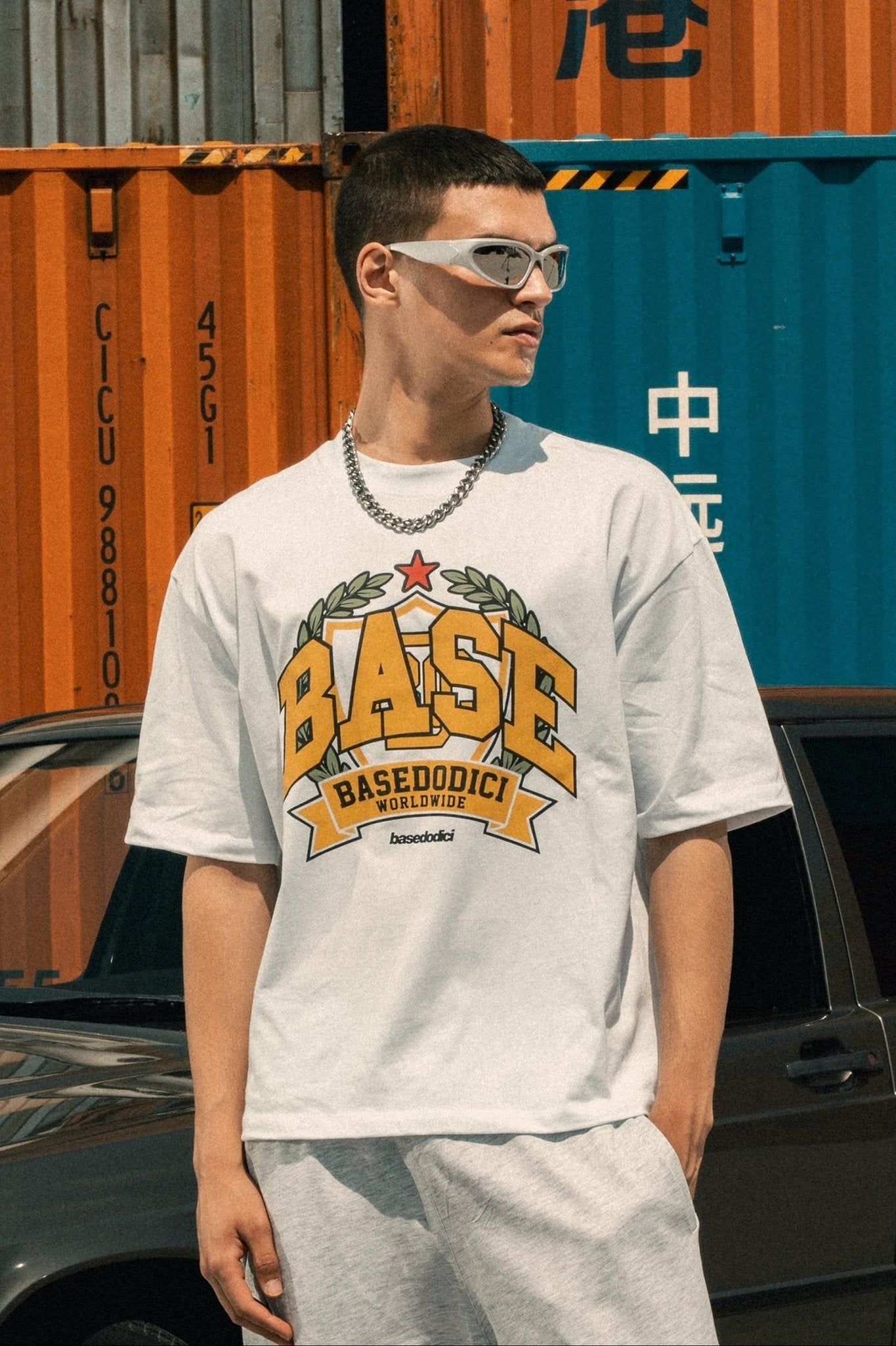 T-Shirt "LAST DELIVERY" University White - BASEDODICI®
