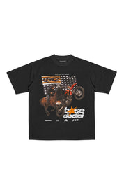 T-Shirt “LIVE FAST” Furious Black - BASEDODICI®