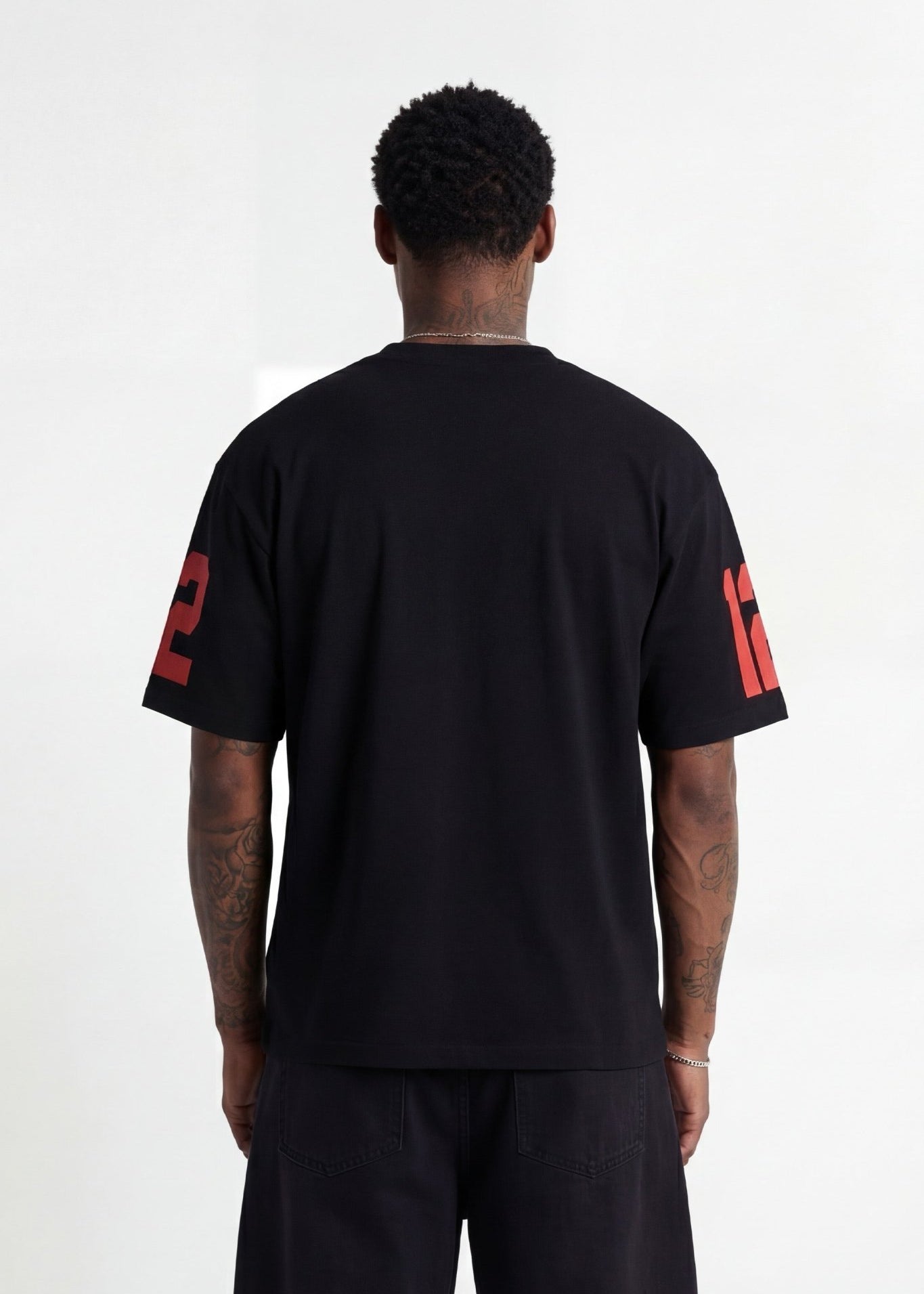 T-Shirt "RUDEBOY LDN" 12 Black - BASEDODICI®