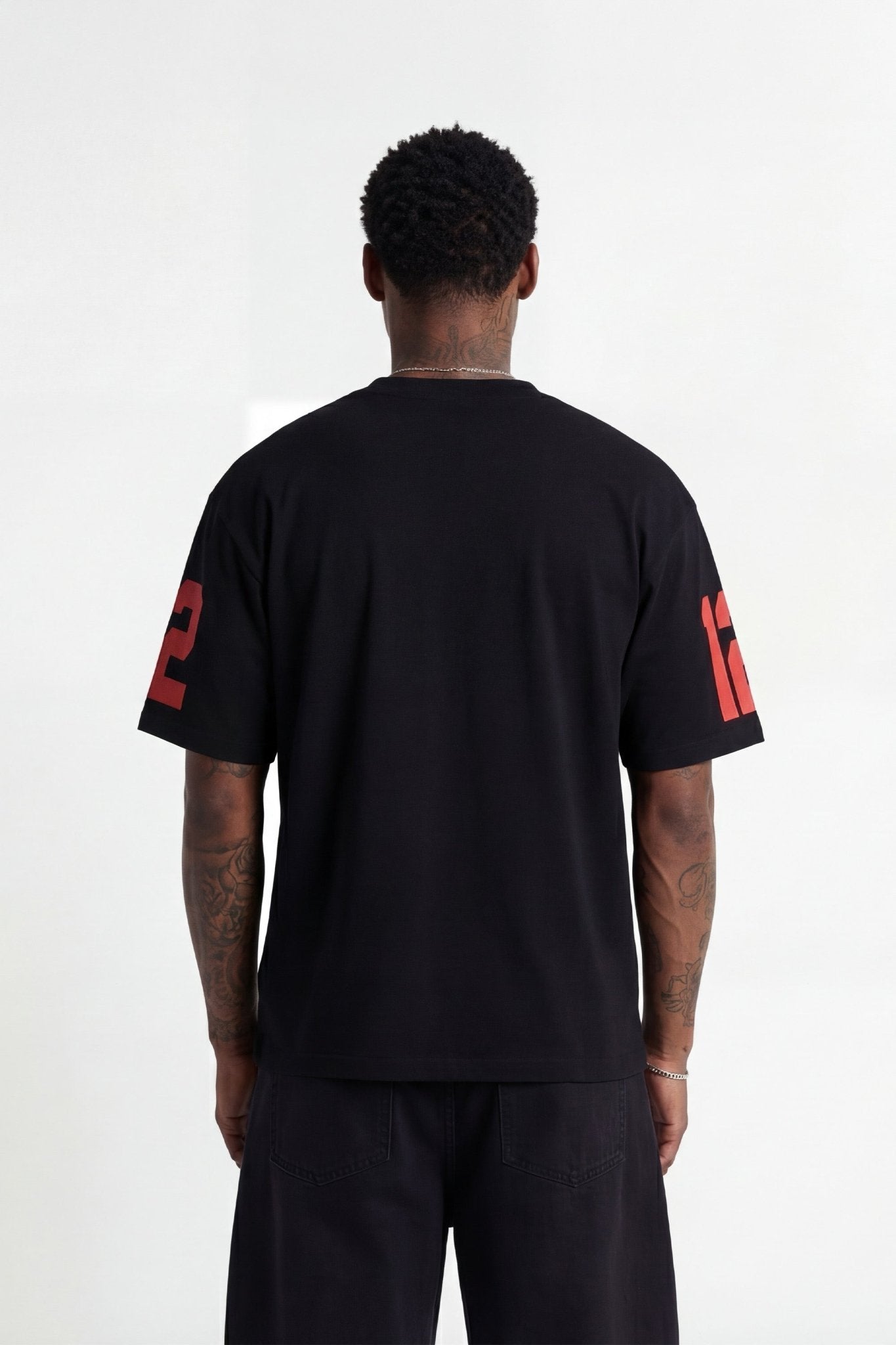 T-Shirt "RUDEBOY LDN" 12 Black - BASEDODICI®