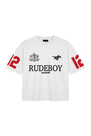 T-Shirt "RUDEBOY LDN" 12 White - BASEDODICI®