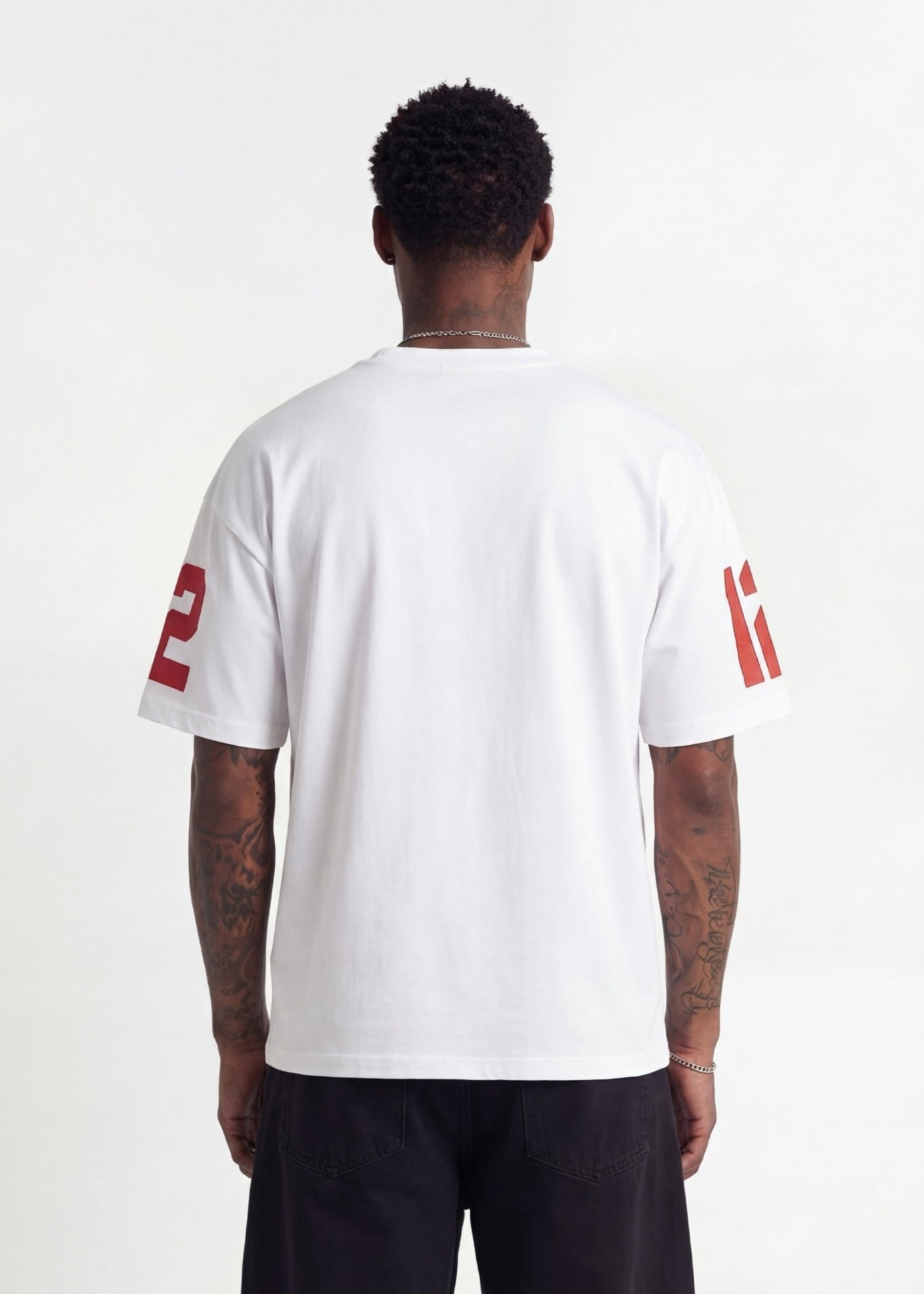 T-Shirt "RUDEBOY LDN" 12 White - BASEDODICI®