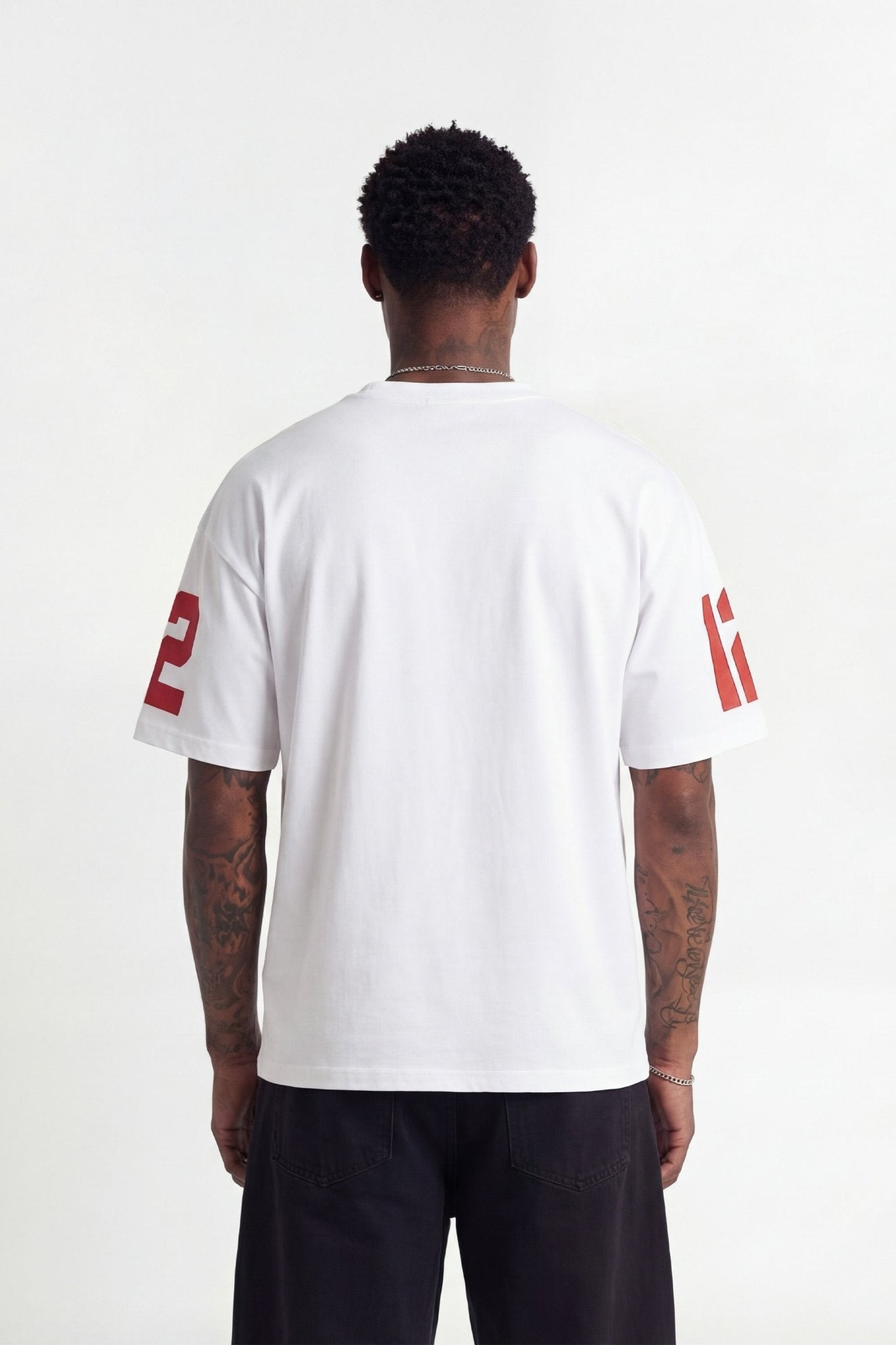 T-Shirt "RUDEBOY LDN" 12 White - BASEDODICI®