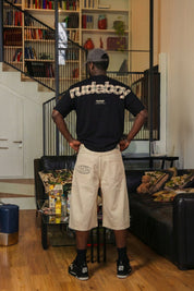 T-Shirt "RUDEBOY LDN" BURBY Black - BASEDODICI®