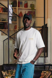 T-Shirt "RUDEBOY LDN" BURBY White - BASEDODICI®