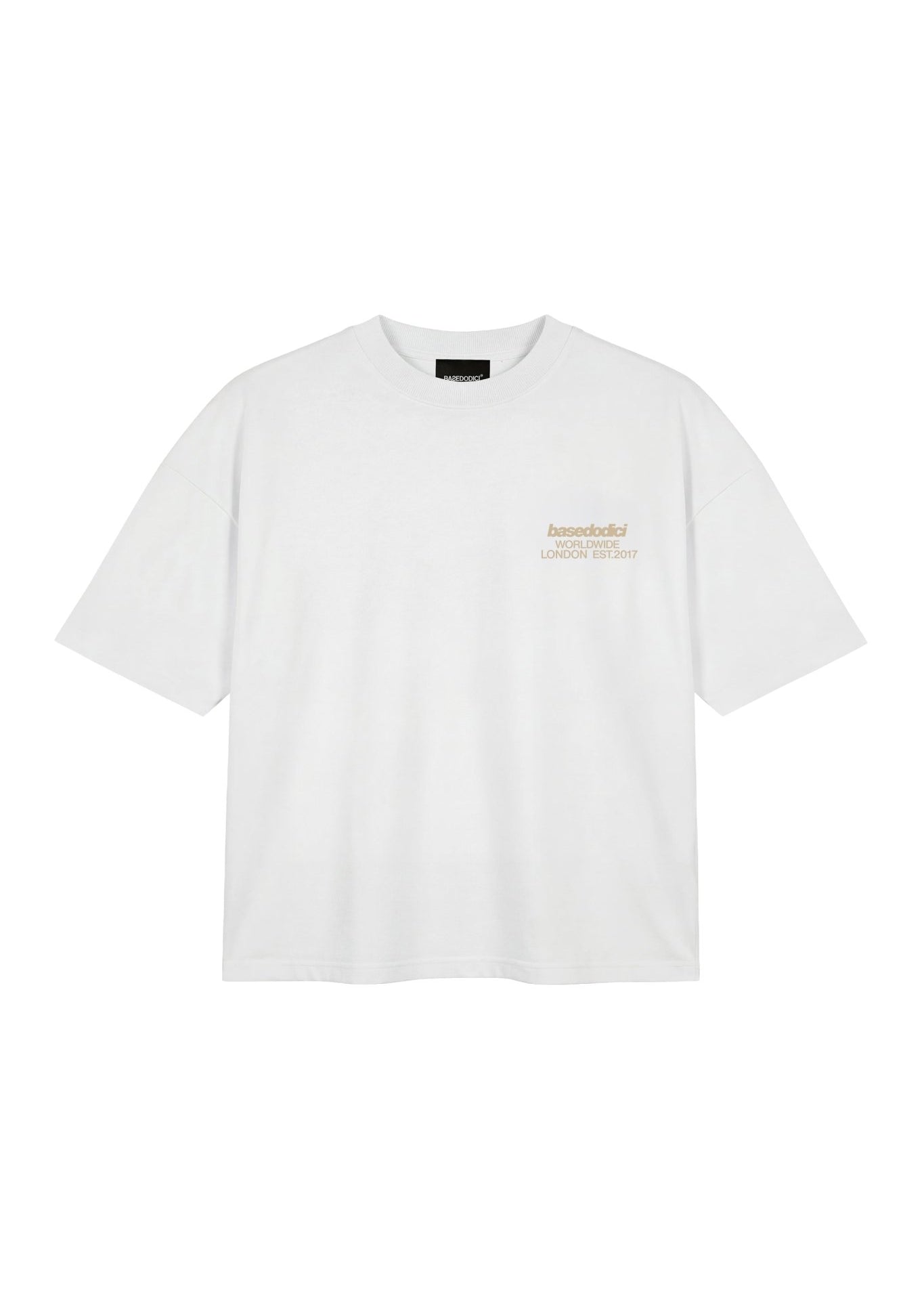 T-Shirt "RUDEBOY LDN" BURBY White - BASEDODICI®