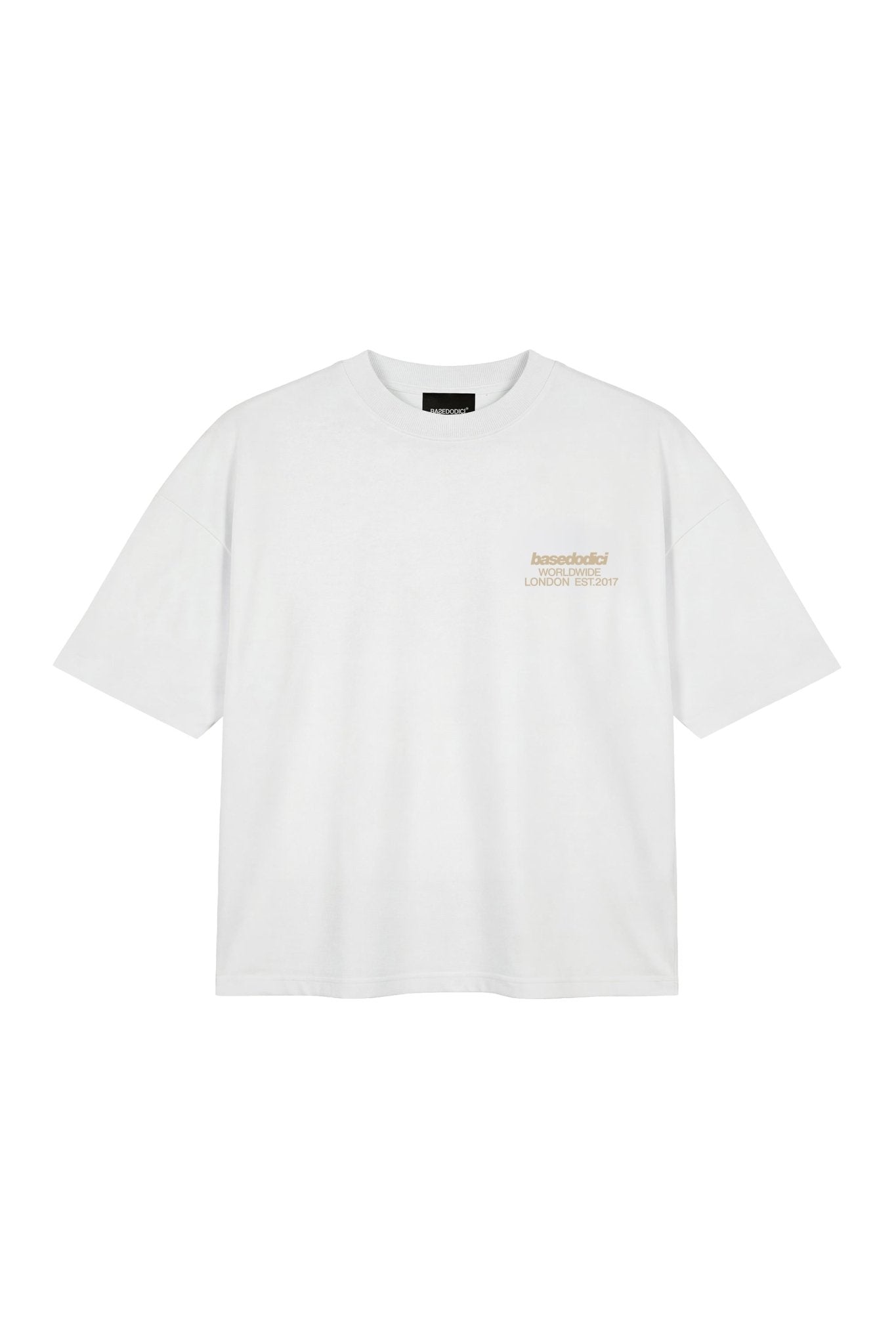 T-Shirt "RUDEBOY LDN" BURBY White - BASEDODICI®