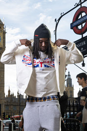 T-Shirt "RUDEBOY LDN" CantRush White - BASEDODICI®