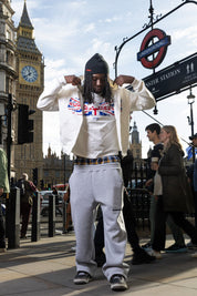 T-Shirt "RUDEBOY LDN" CantRush White - BASEDODICI®