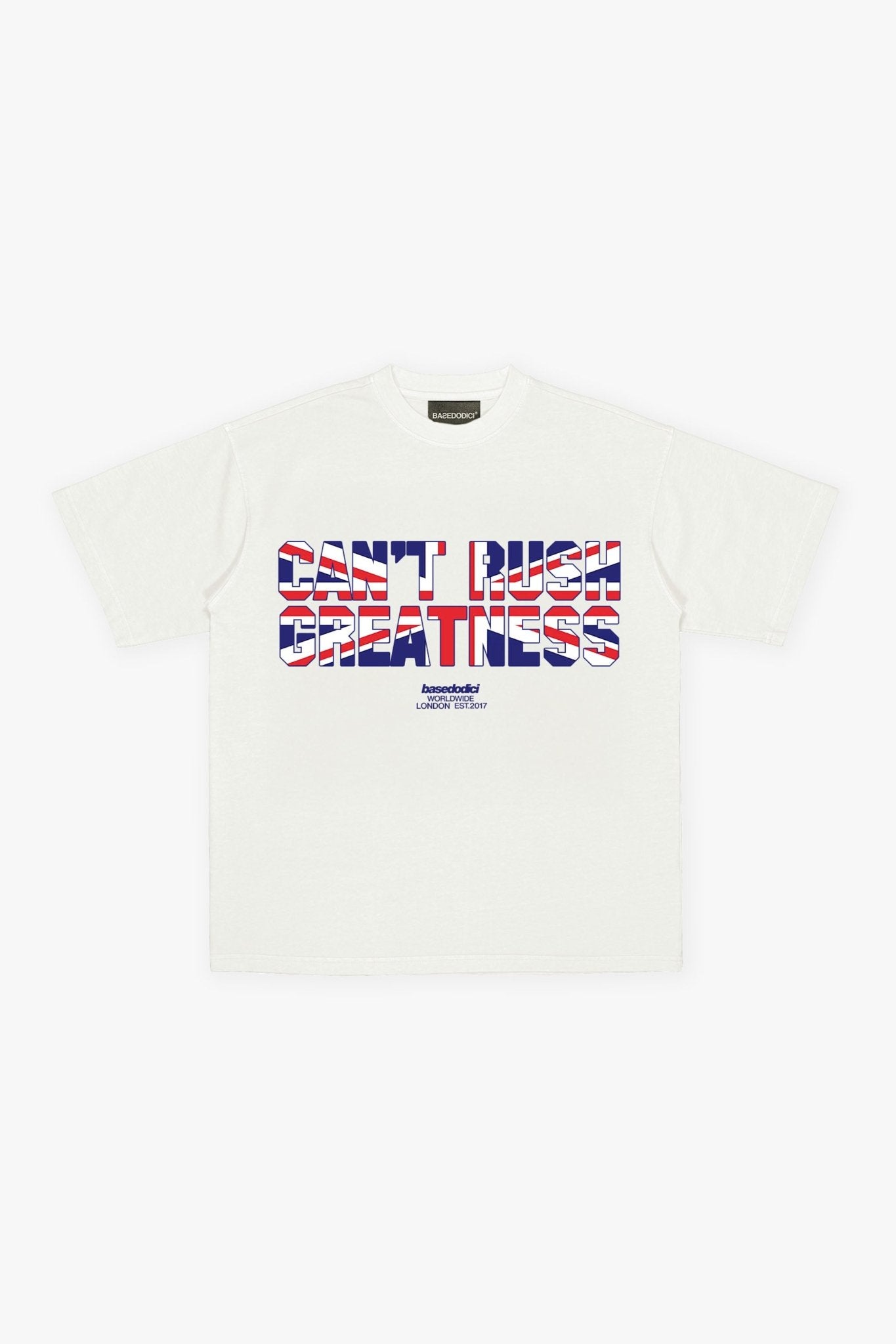 T-Shirt "RUDEBOY LDN" CantRush White - BASEDODICI®