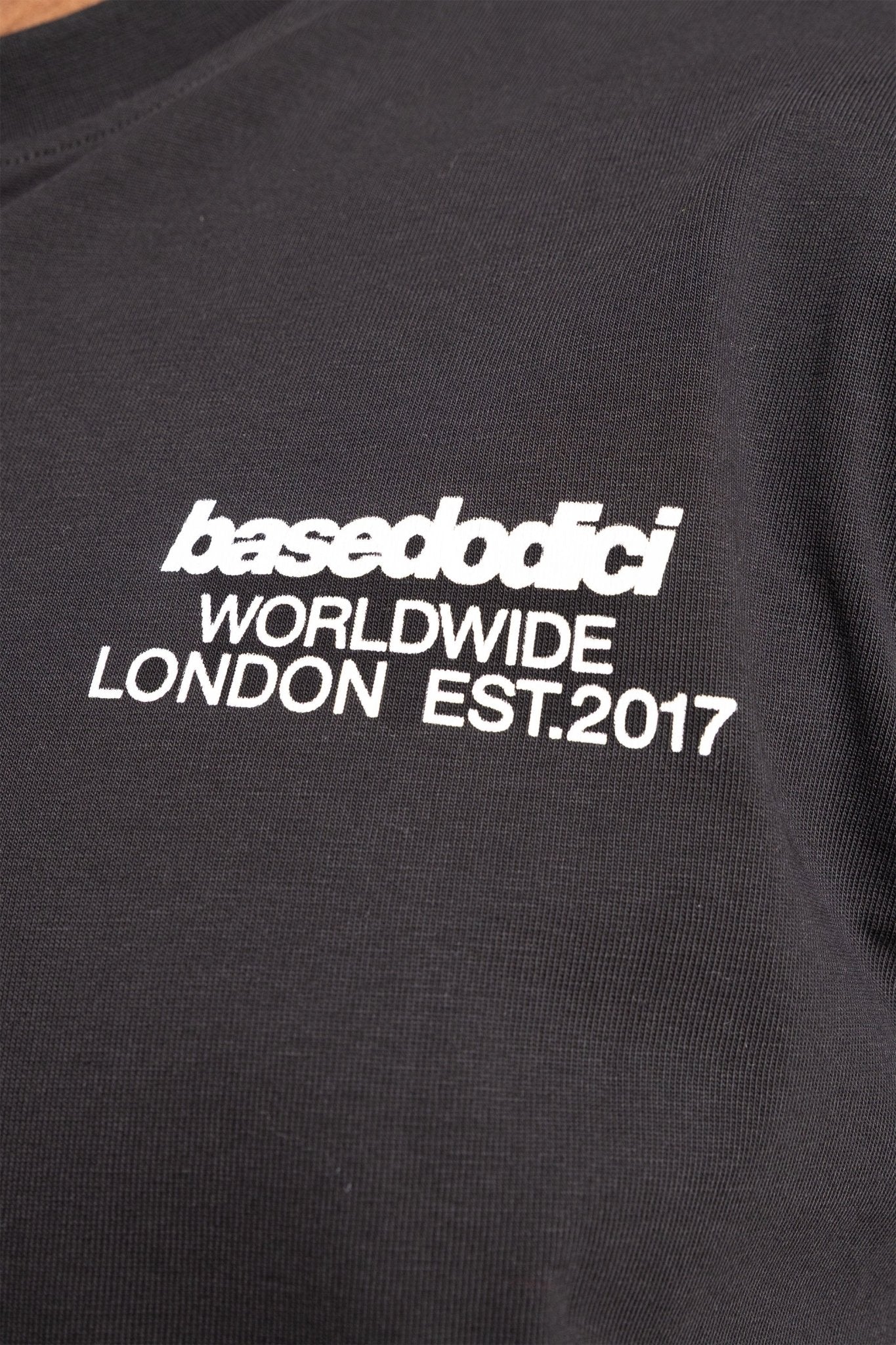 T-Shirt "RUDEBOY LDN" NotBought Black - BASEDODICI®