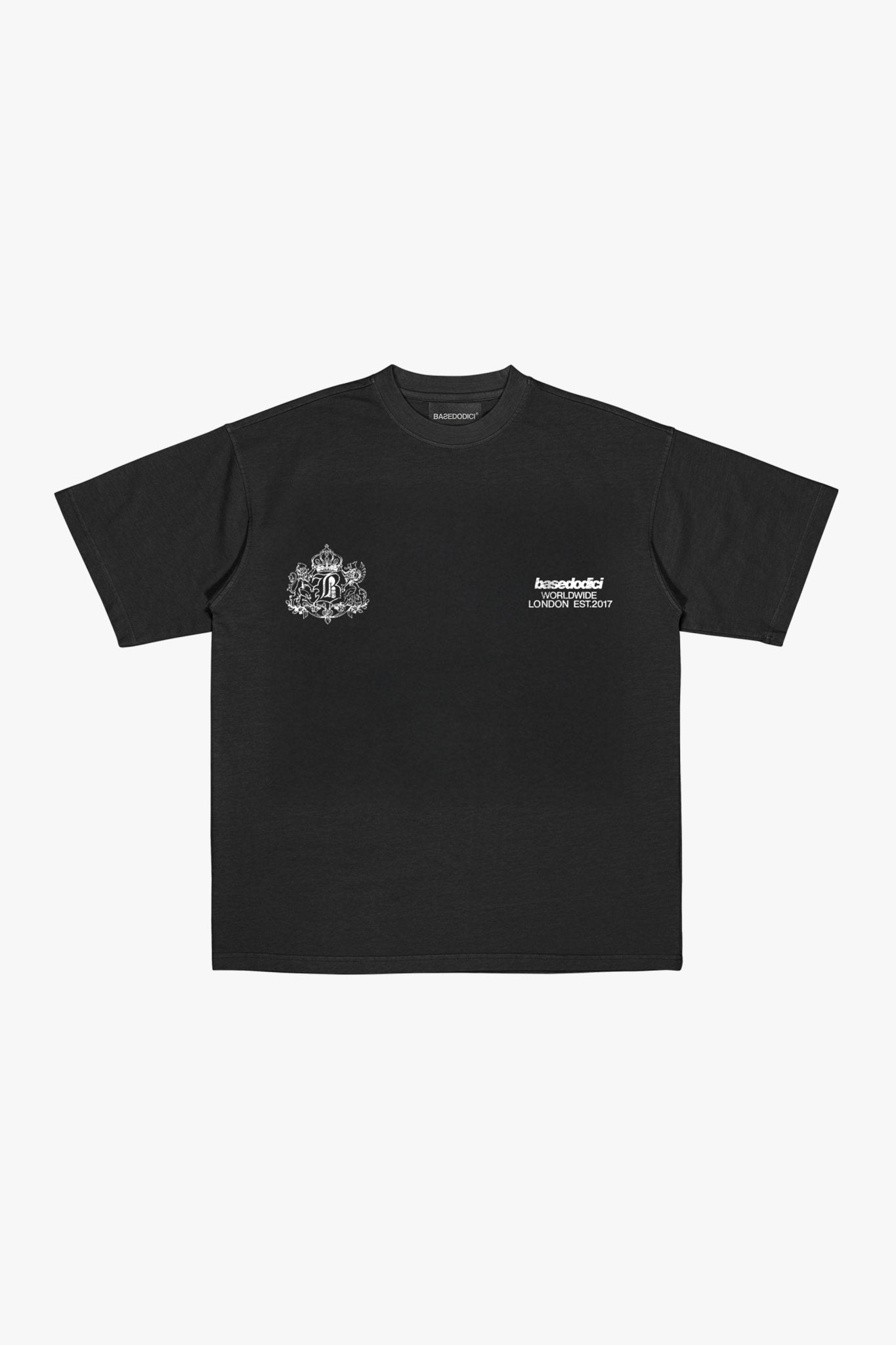 T-Shirt "RUDEBOY LDN" NotBought Black - BASEDODICI®