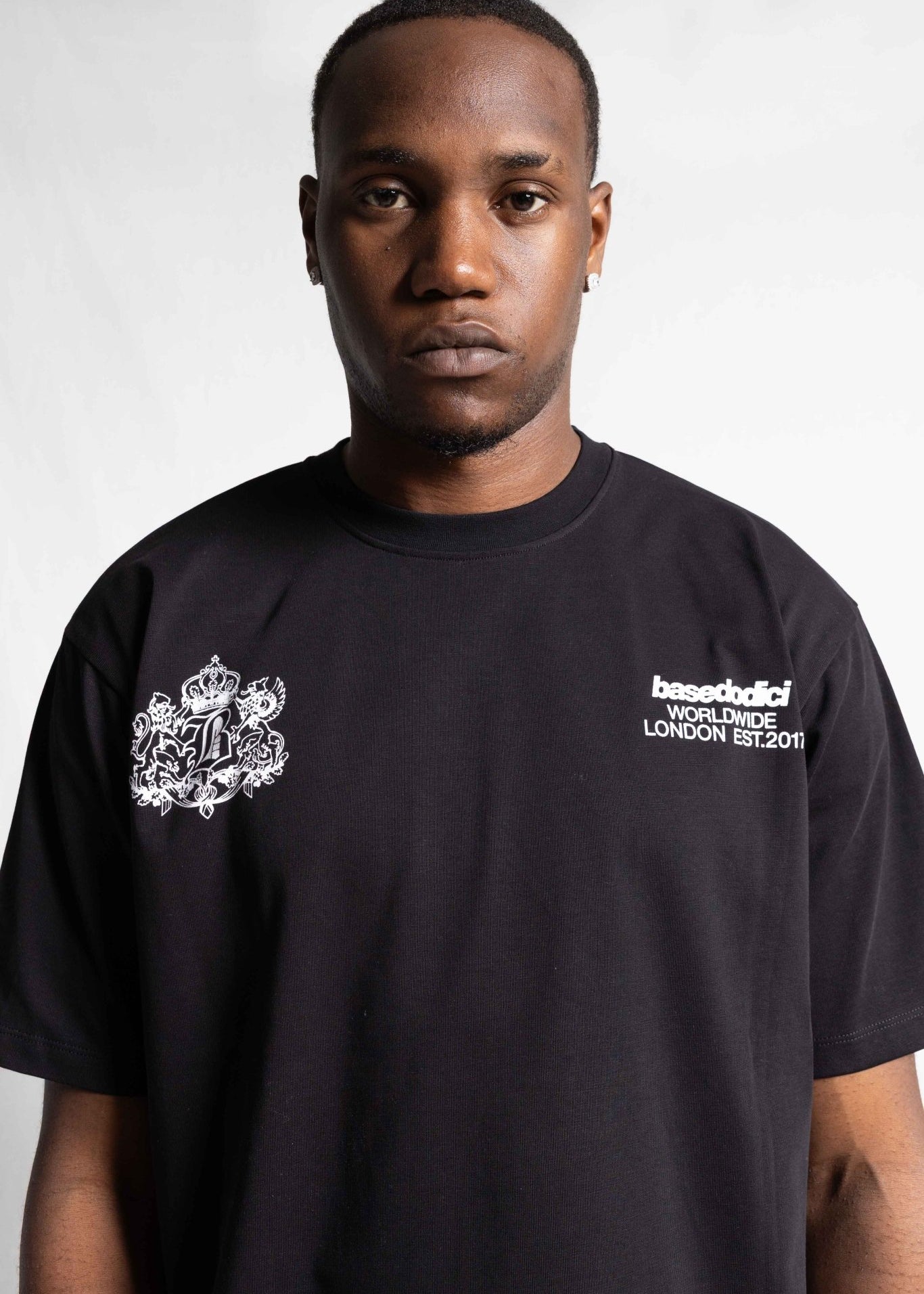 T-Shirt "RUDEBOY LDN" NotBought Black - BASEDODICI®