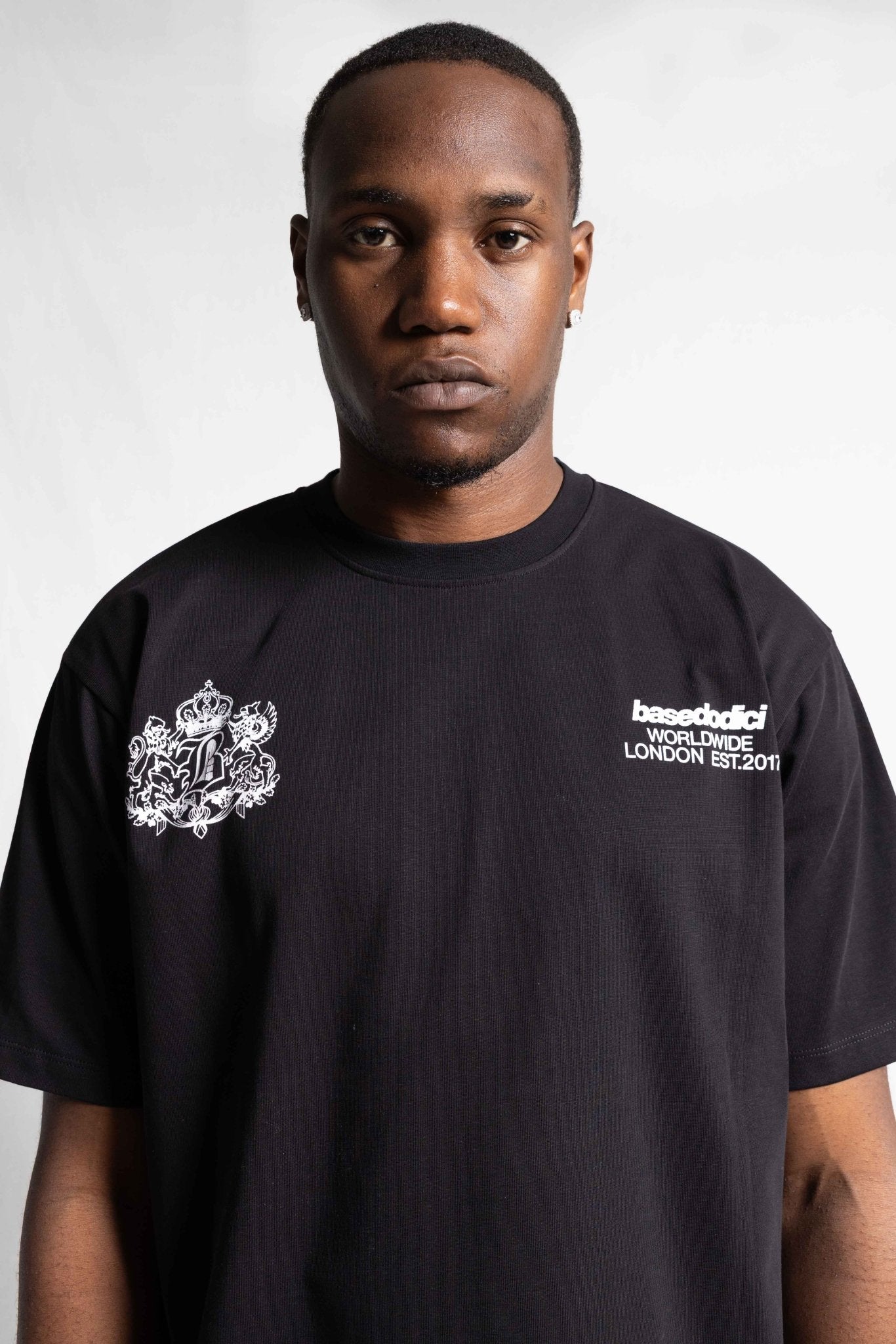 T-Shirt "RUDEBOY LDN" NotBought Black - BASEDODICI®