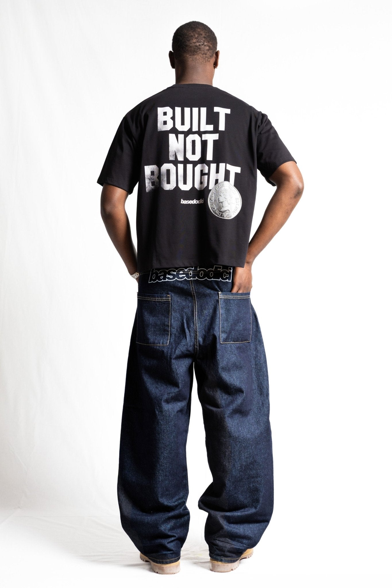 T-Shirt "RUDEBOY LDN" NotBought Black - BASEDODICI®