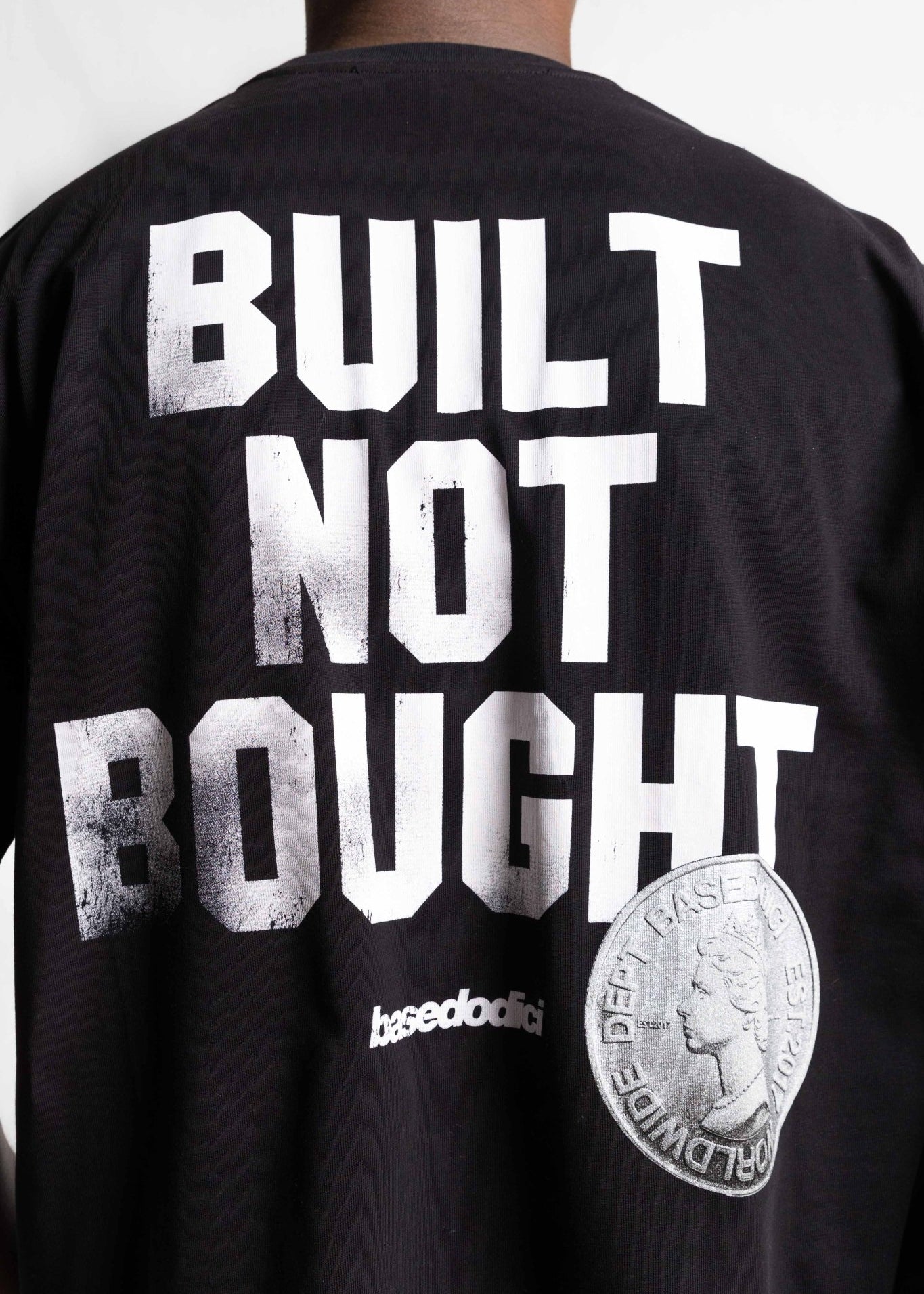 T-Shirt "RUDEBOY LDN" NotBought Black - BASEDODICI®