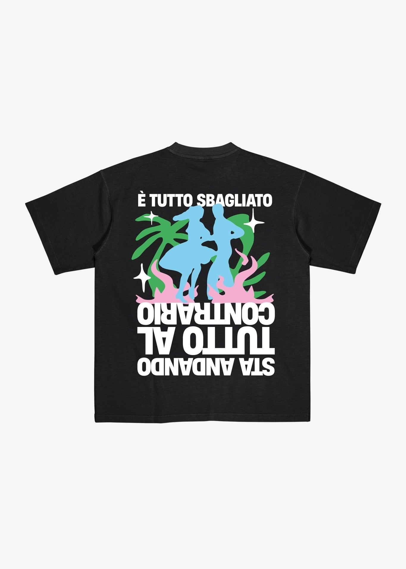 T-Shirt "SAMURAIJAYxBASEDODICI" Merengue Black - BASEDODICI®