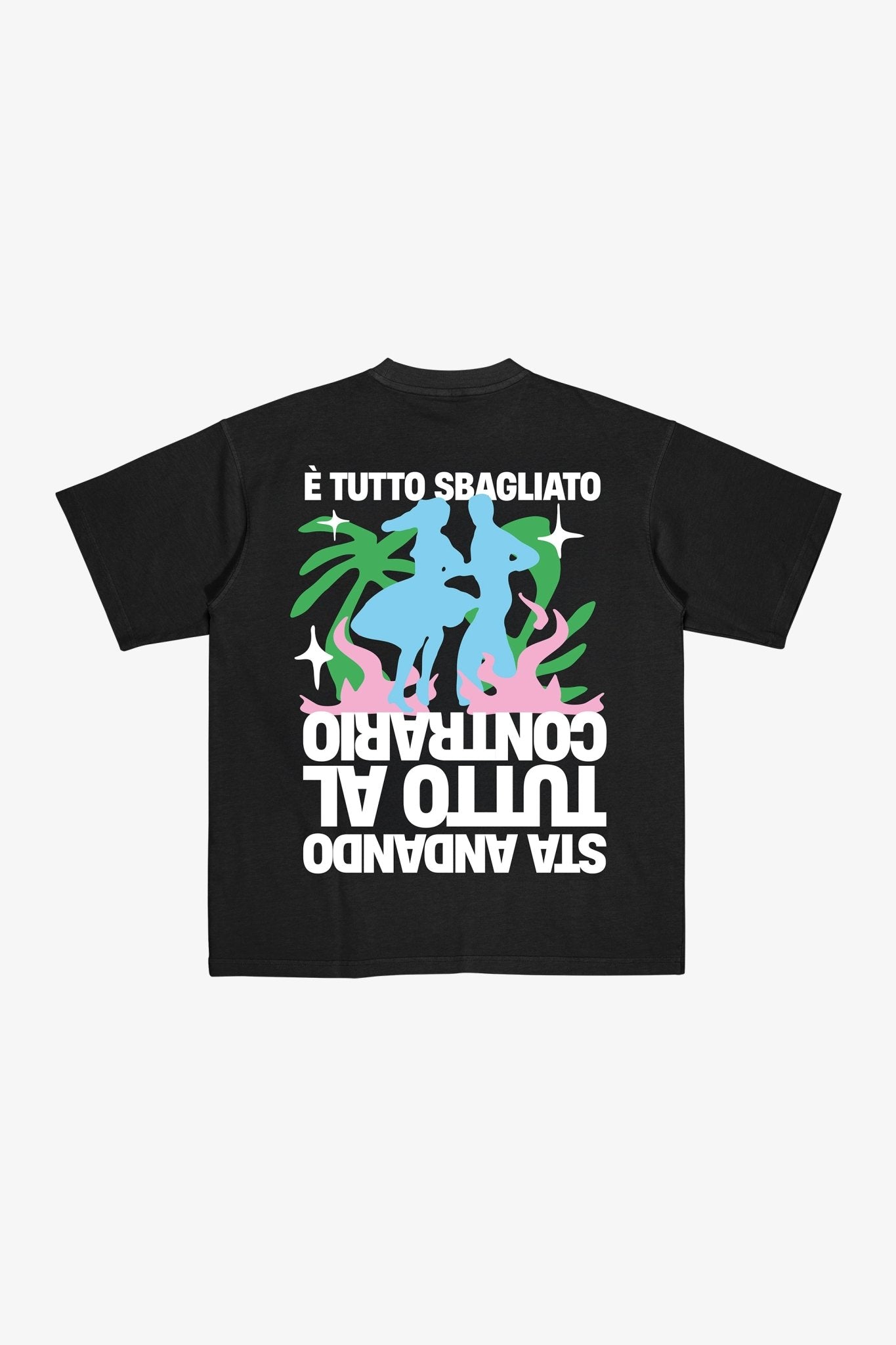 T-Shirt "SAMURAIJAYxBASEDODICI" Merengue Black - BASEDODICI®