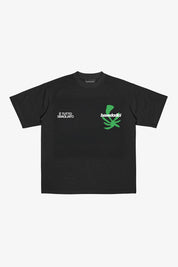 T-Shirt "SAMURAIJAYxBASEDODICI" Merengue Black - BASEDODICI®