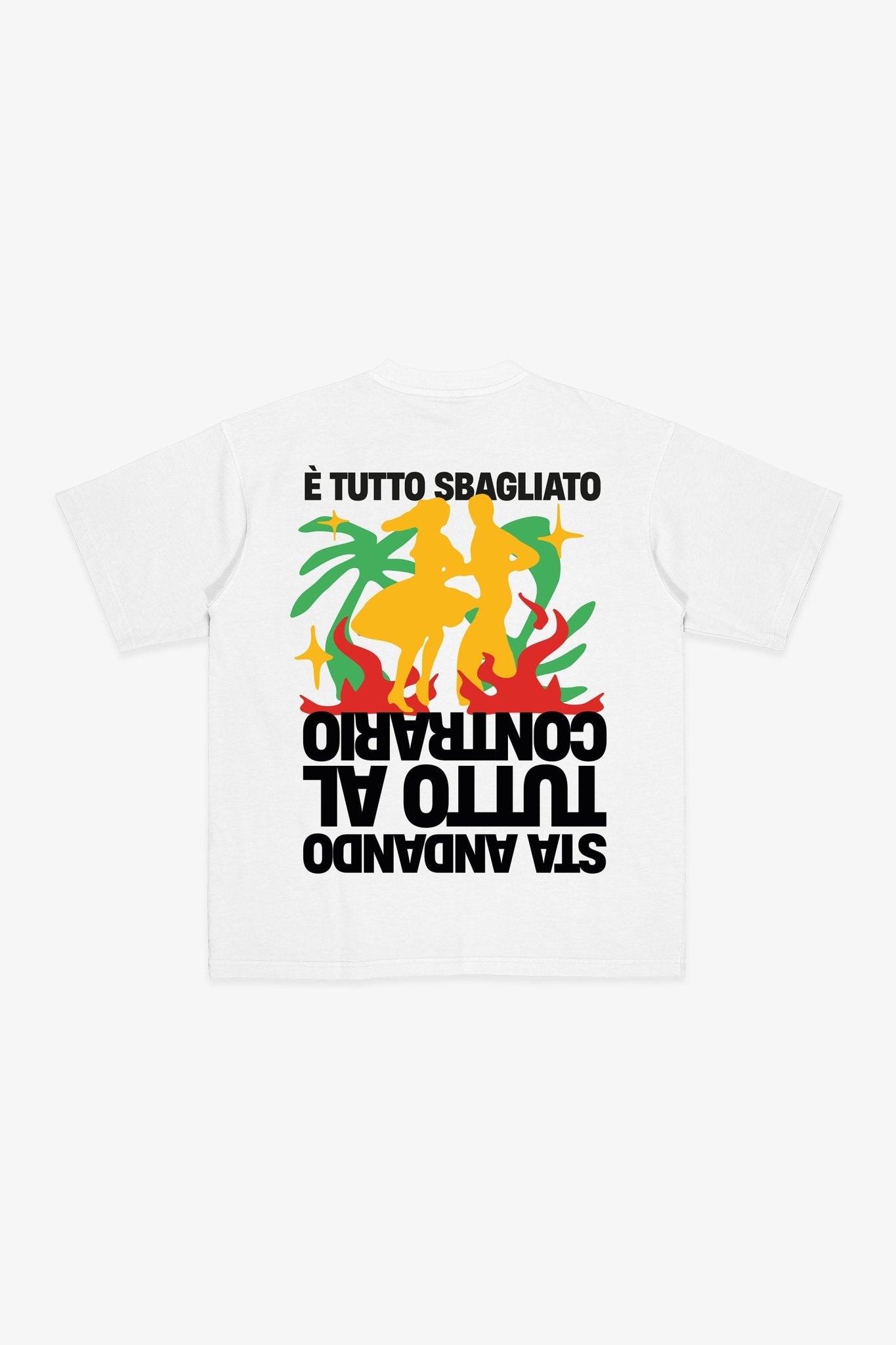 T-Shirt "SAMURAIJAYxBASEDODICI" Merengue White - BASEDODICI®